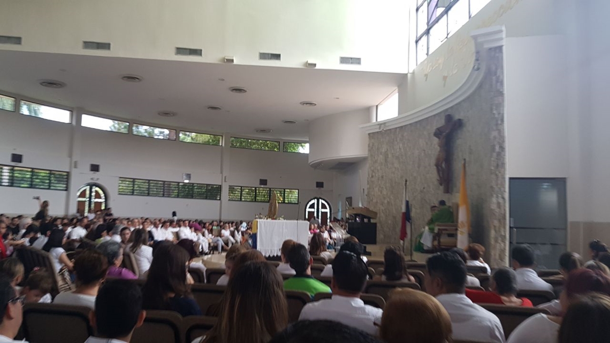 Venezolanos en Panamá participan en misa en honor a La Chinita (Video)