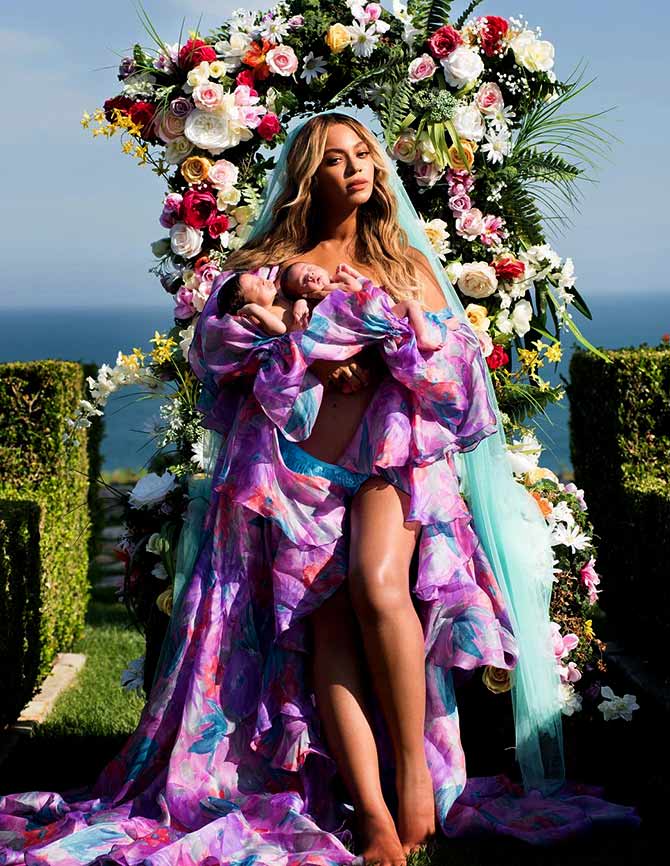 Los gemelos de Beyoncé son igualitos a su padre (Fotos)