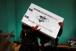 Oposición hondureña pide anular las elecciones por fraude