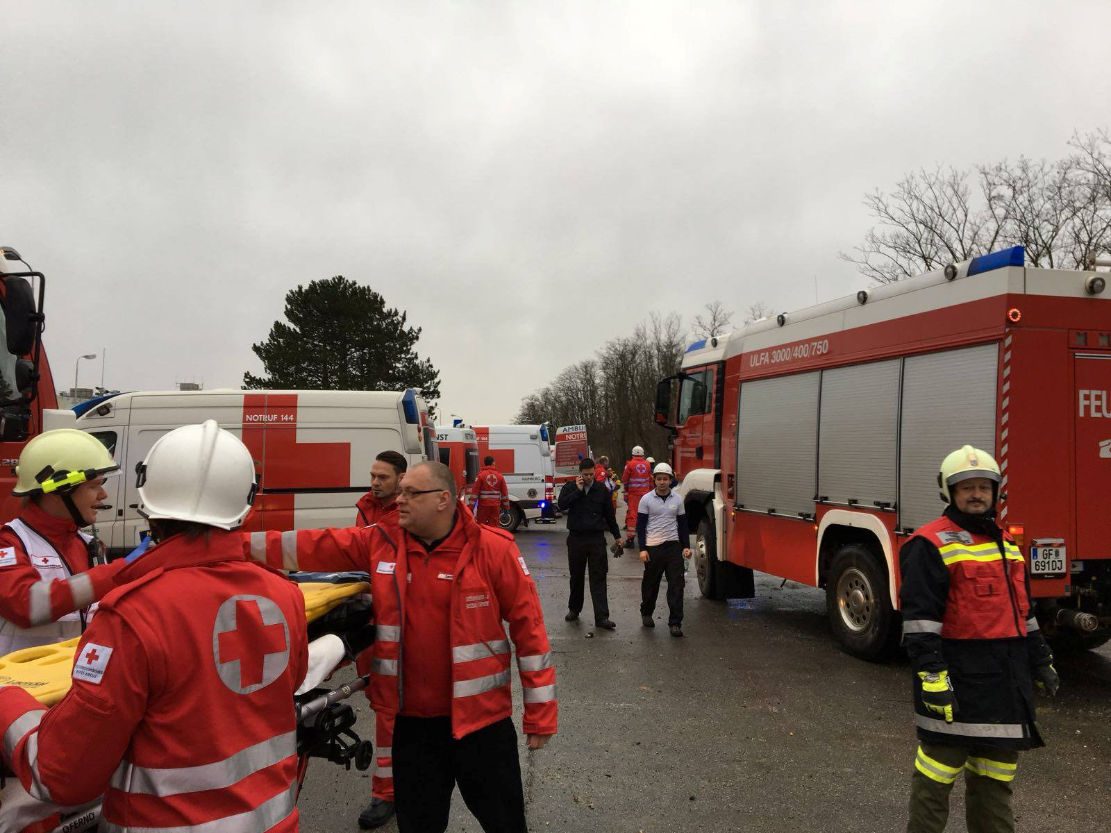 Un muerto y varios heridos en explosión de un terminal de gas en Austria