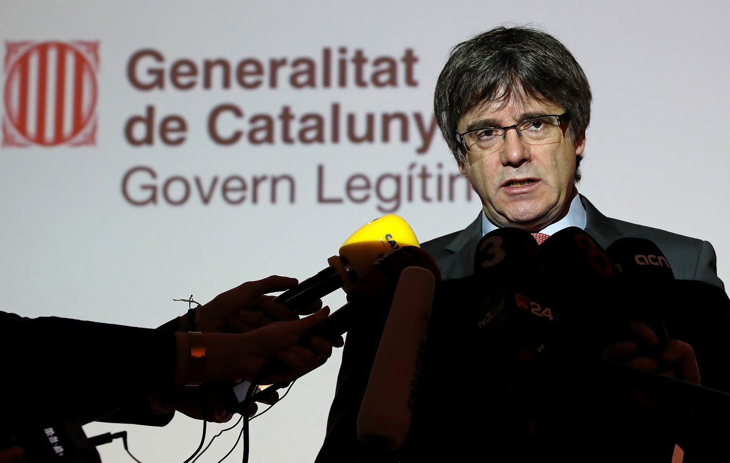 Puigdemont inicia su pulso con Madrid para presidir nuevamente Cataluña