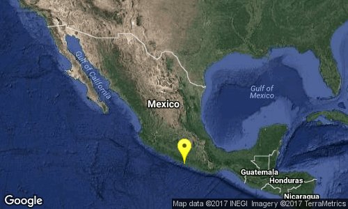 Sismo de magnitud 5 sacude a México
