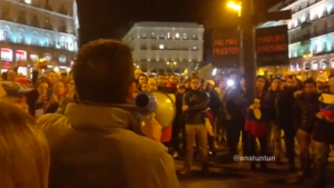 Venezolanos en España protestaron contra el ajusticiamiento de Óscar Pérez y su grupo (Fotos y video)