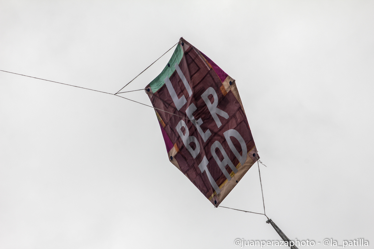 Agarra vuelo el papagayo dedicado a Óscar Pérez (Fotos)