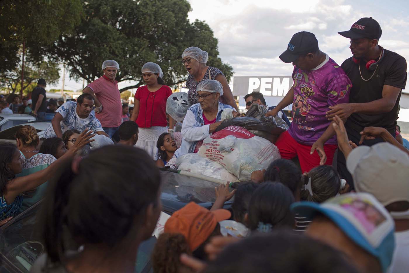 Inacción del gobierno agravó la crisis humanitaria de venezolanos en Brasil (fotos)