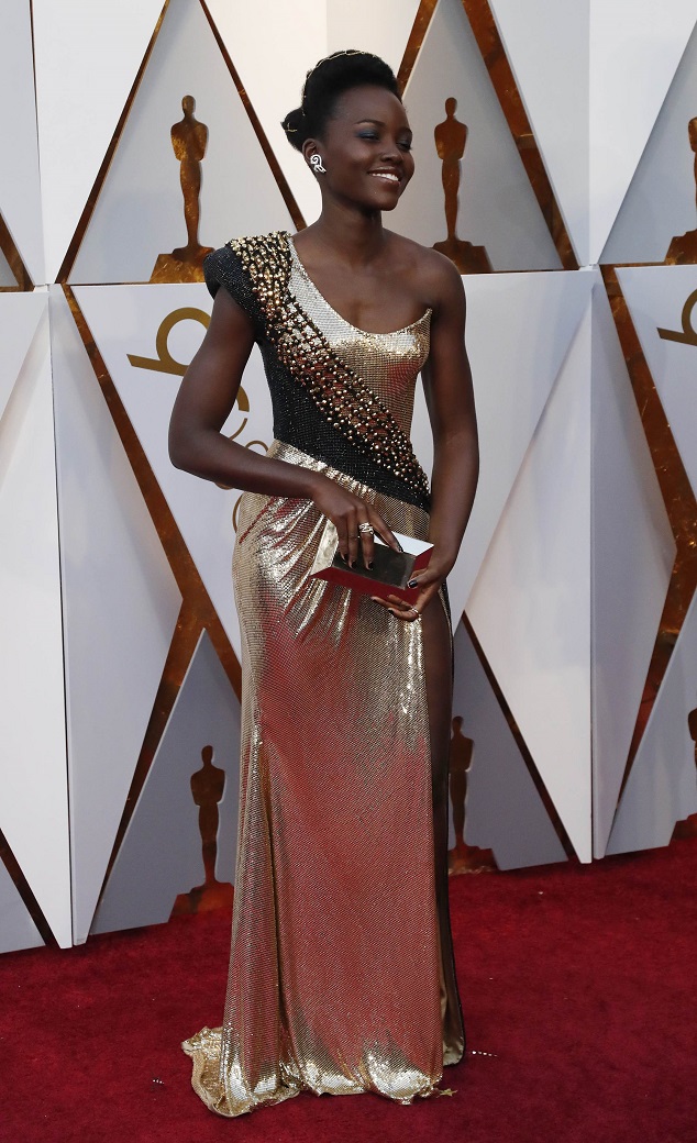 90th Academy Awards - Oscars Arrivals – Hollywood, California, U.S., 04/03/2018 – Lupita Nyong'o. REUTERS/Mario Anzuoni