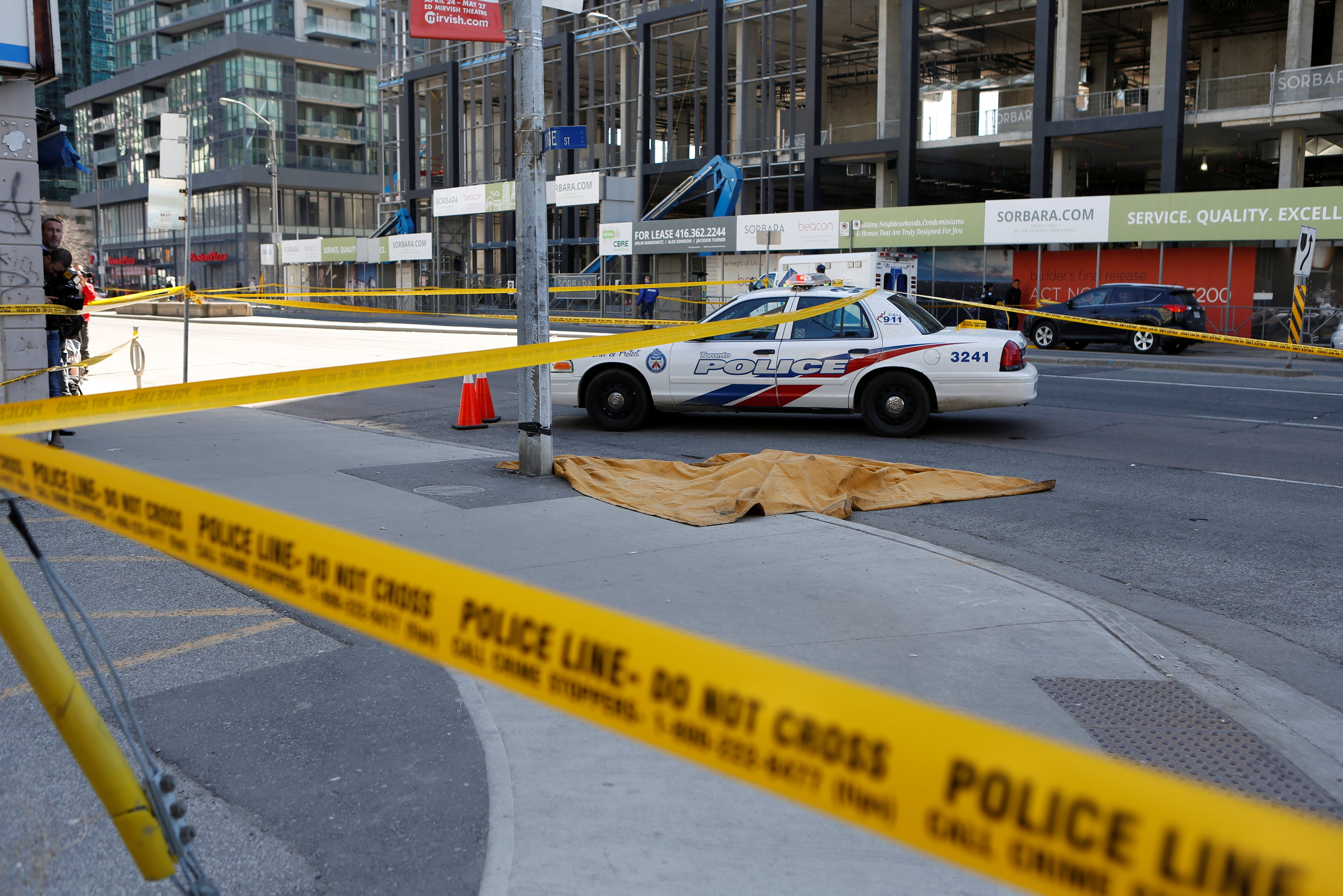 Arrollamiento en Toronto fue deliberado, según la policía