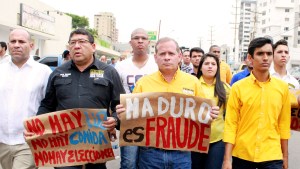 Juan Pablo Guanipa: Tenemos derecho a protestar contra el fraude del #20M