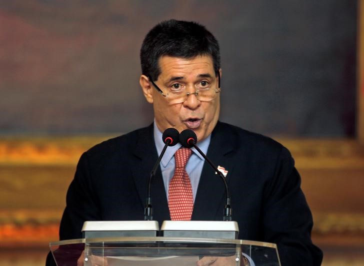 Horacio Cartes expresa preocupación por Venezuela en apertura de Cumbre del Mercosur