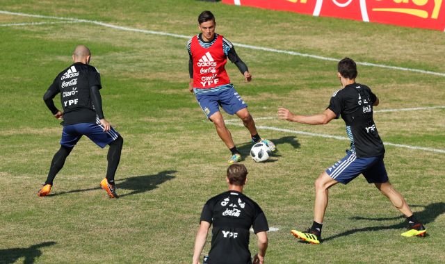 La selección de Argentina realizará su viaje a Europa este miércoles EFE/David Fernández