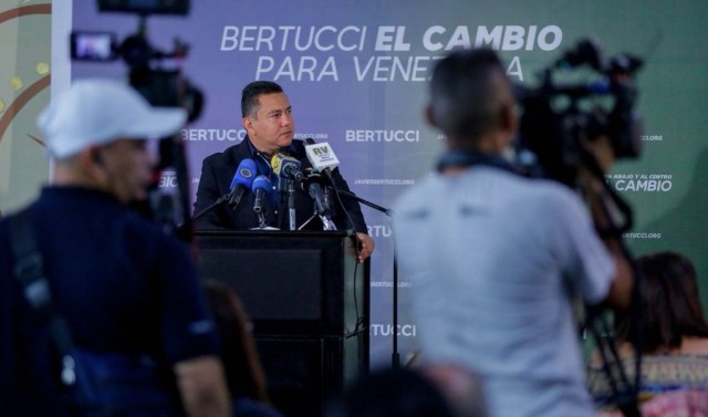 Javier Bertucci, excandidato presidencial // Foto @  @JAVIERBERTUCCI