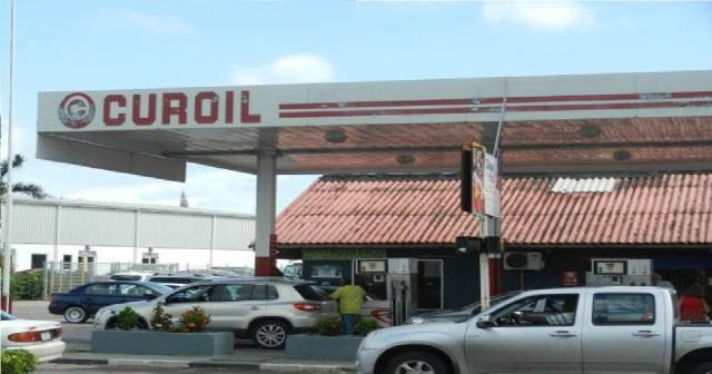 Imagen de archivo de una estación de combustible en Curazao. cibercuba.com 