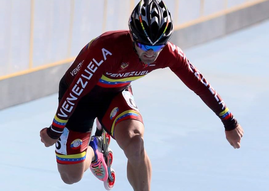 Venezuela logra el oro en patinaje de carreras masculino (Video)