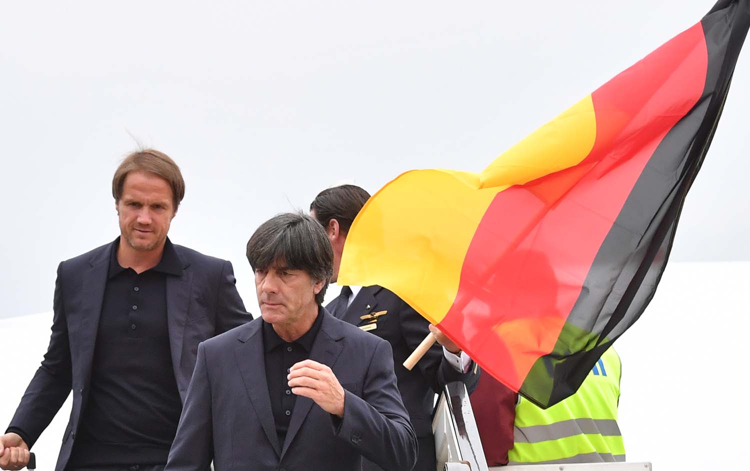 Alemania llega a Rusia para defender su título mundial (FOTOS)