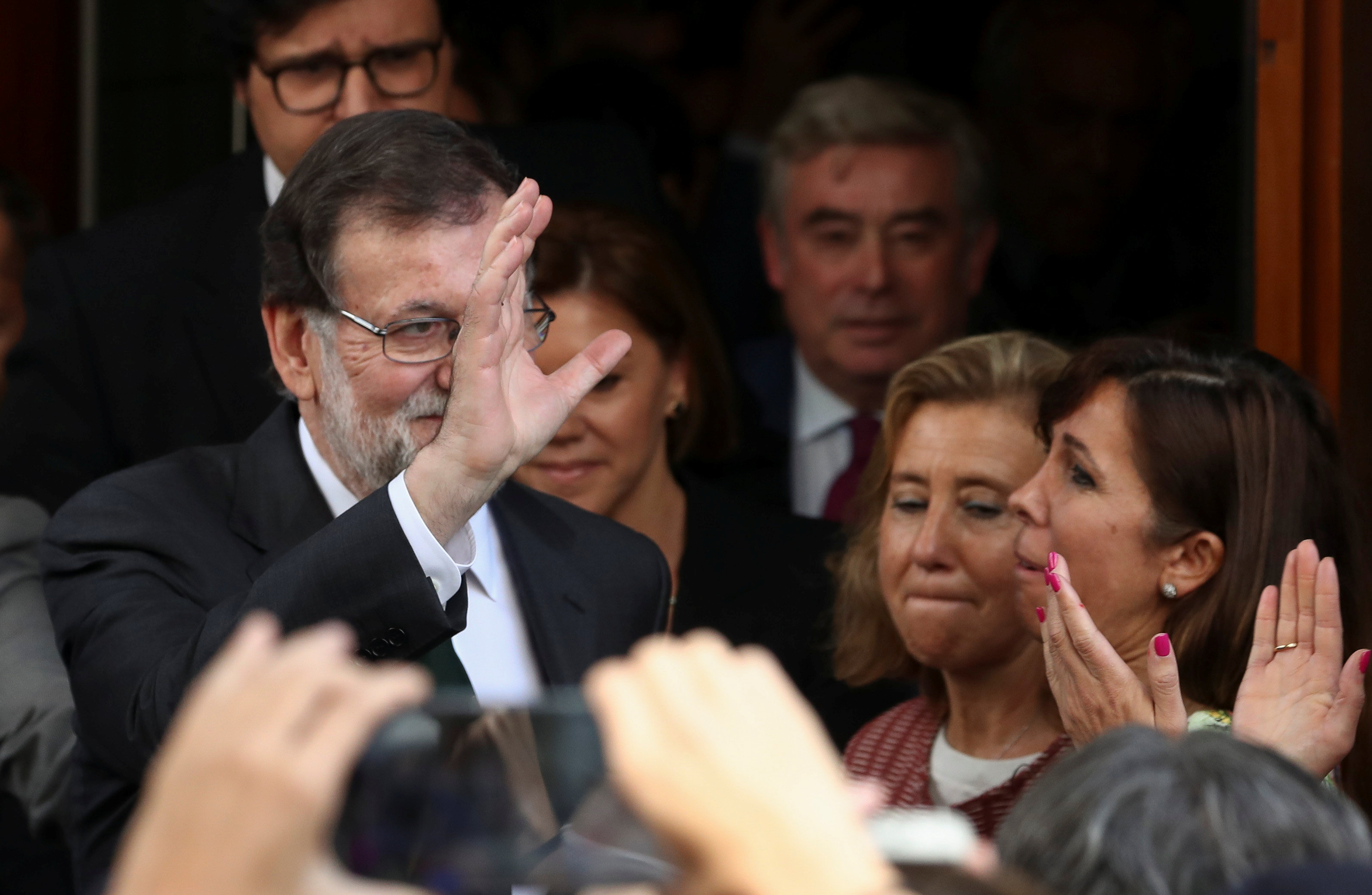 EN IMÁGENES: Mariano Rajoy se despide del parlamento español #1Jun