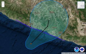 Tormenta Carlotta se forma al sur de México y amenaza con fuertes lluvias en torno a Acapulco