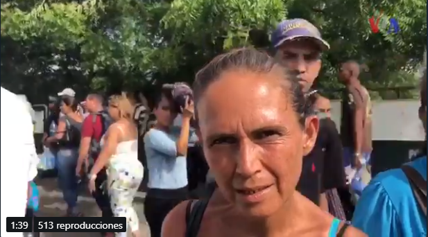 Venezolana de San Antonio del Táchira, Zulai Rojas. Foto: Captura de pantalla