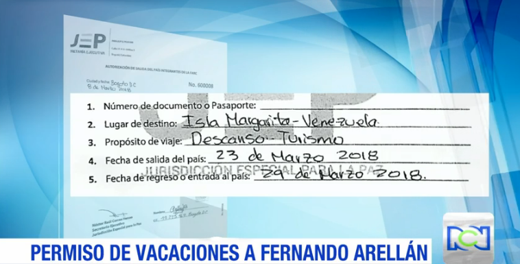 A exguerrillero de la Farc le otorgaron permiso para vacacionar en Margarita