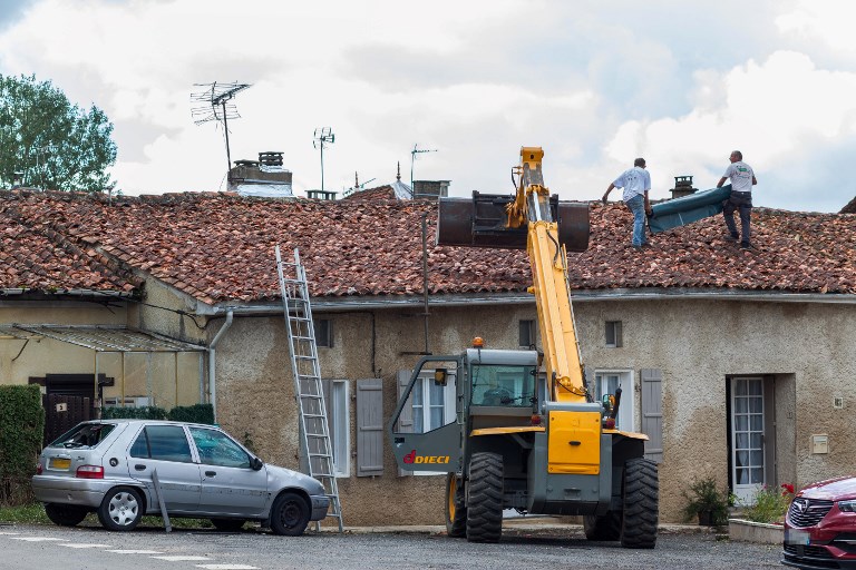 Tormentas en el suroeste de Francia dejan un muerto y daños materiales