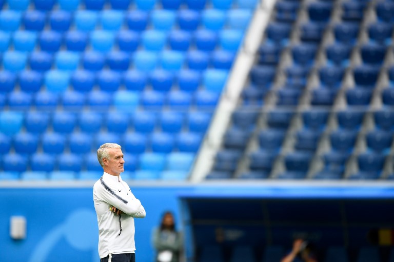 Técnico de Francia antes del encuentro con Bélgica: Cuando recuperan el balón son muy eficaces