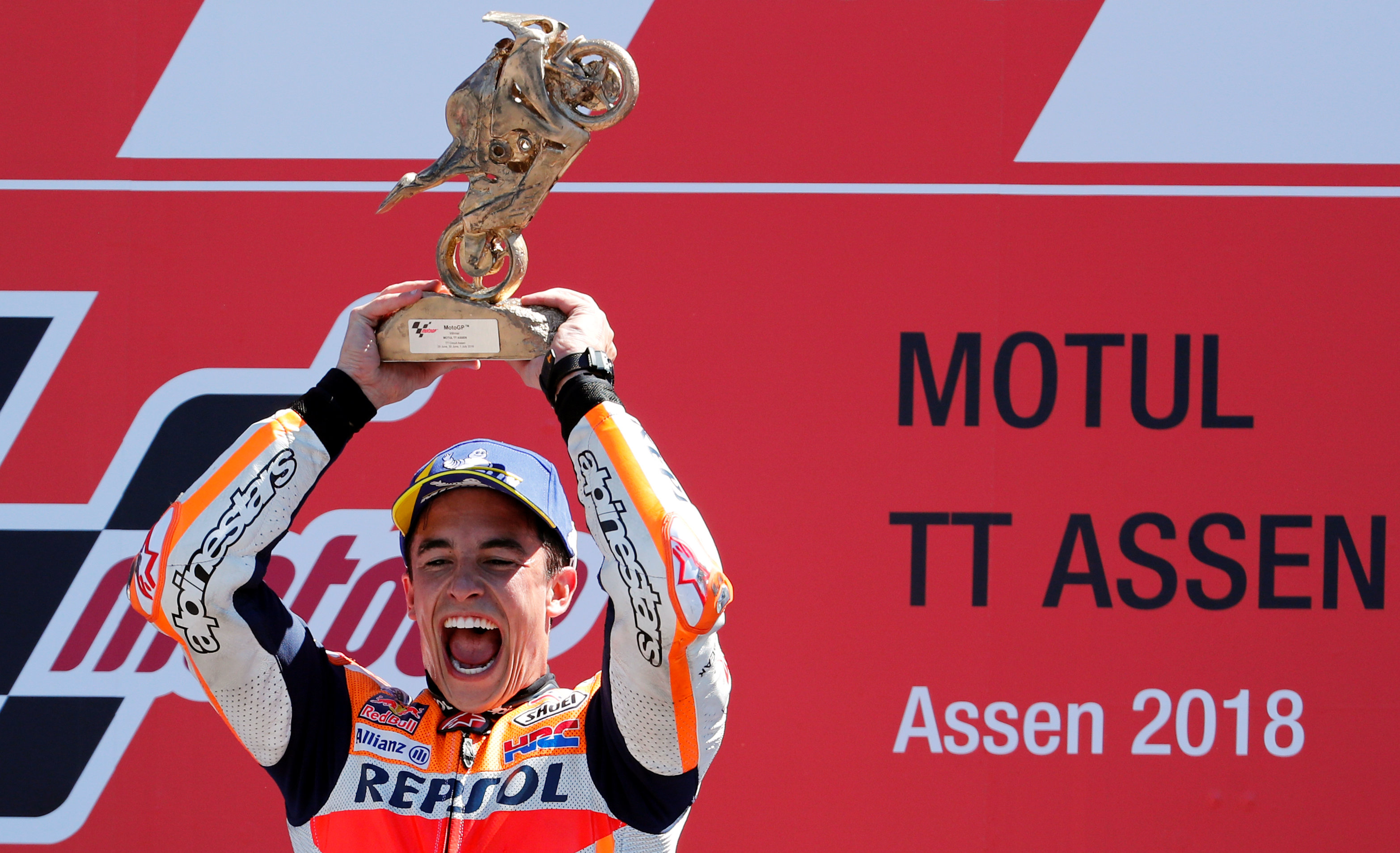 Marc Márquez se impone en el Gran Premio de Holanda