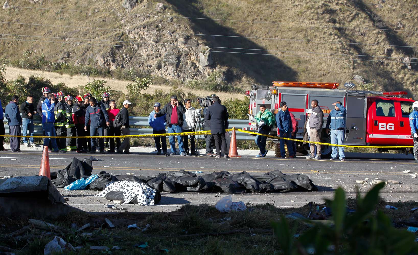 Ocho venezolanos viajaban en autobús accidentado en Ecuador, según fundación