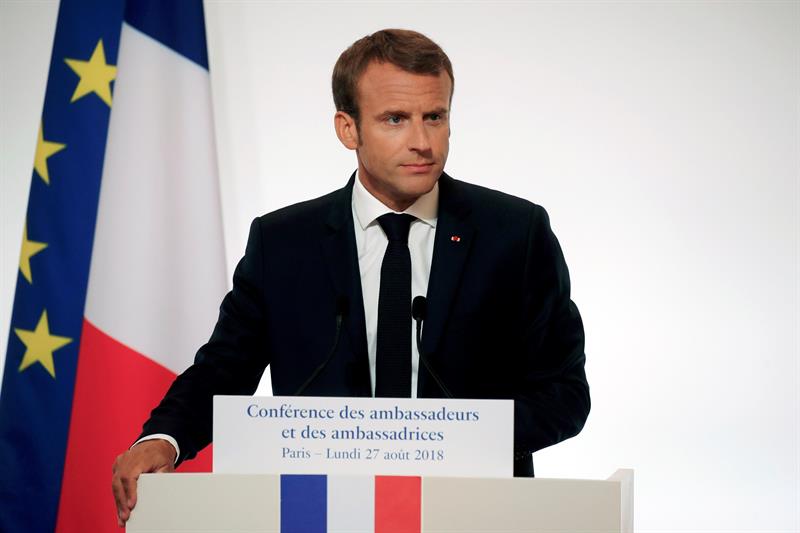 Macron se dirigirá el lunes a la nación francesa por crisis de los chalecos amarillos