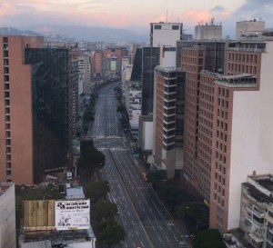 “Ni un alma” en las calles y avenidas de Caracas #20Ago