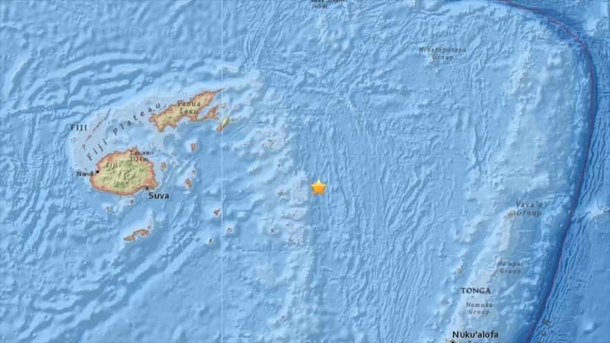 Un terremoto de magnitud 8,2 sacude el Pacífico cerca de Fiyi