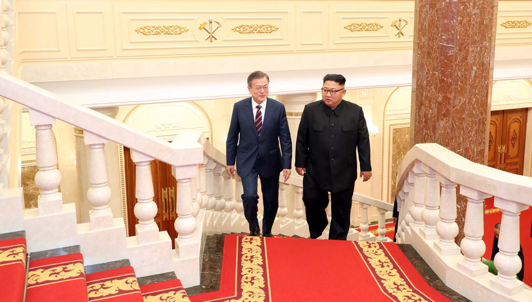 El presidente surcoreano se reúne de nuevo con Kim Jong-un (fotos)