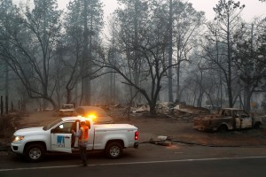 El número de desaparecidos por el incendio en California se dispara a 600