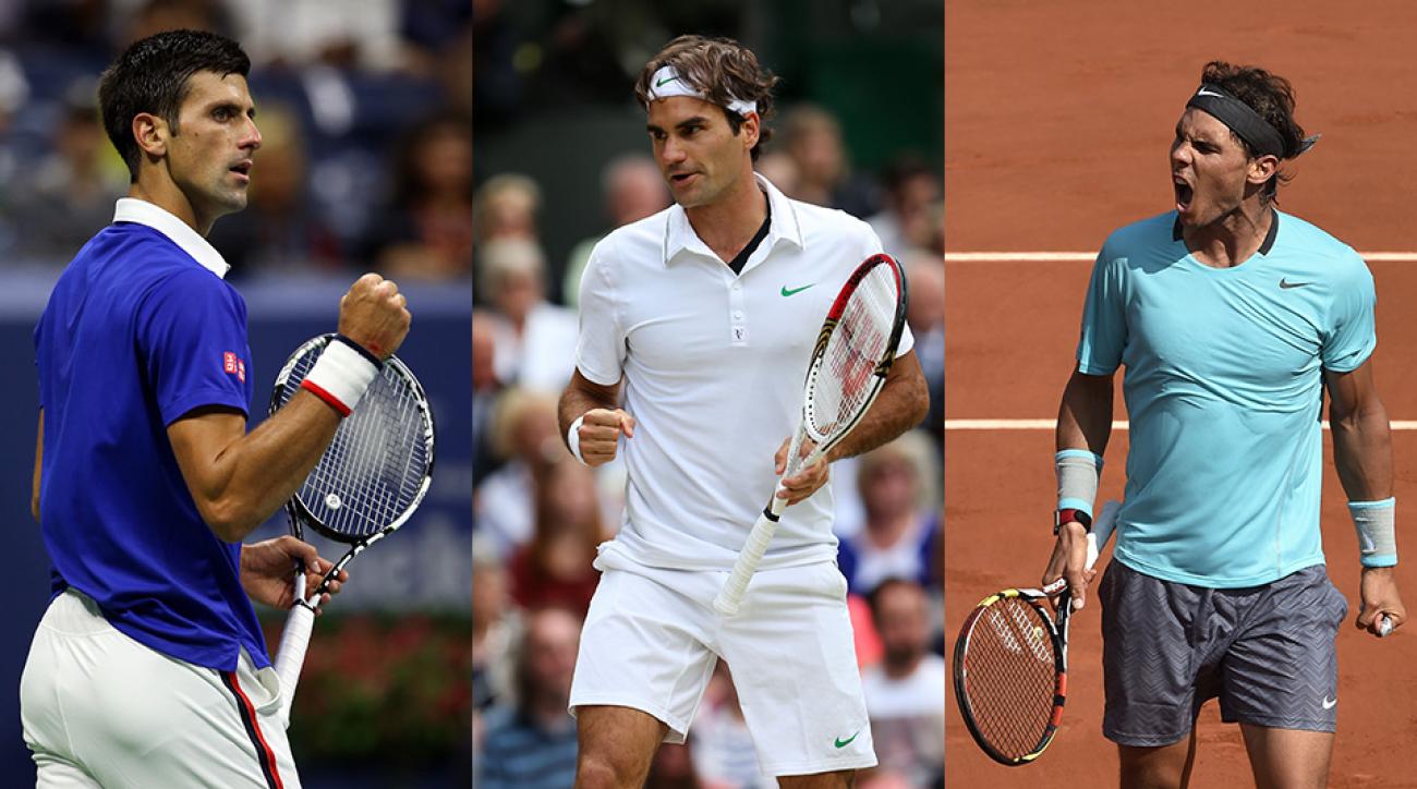 Djokovic, Nadal y Federer se mantienen al frente de una ATP con pocos cambios