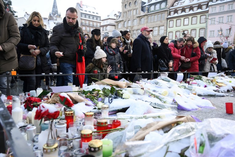 Subió a cinco el número de fallecidos por el atentado de Estrasburgo