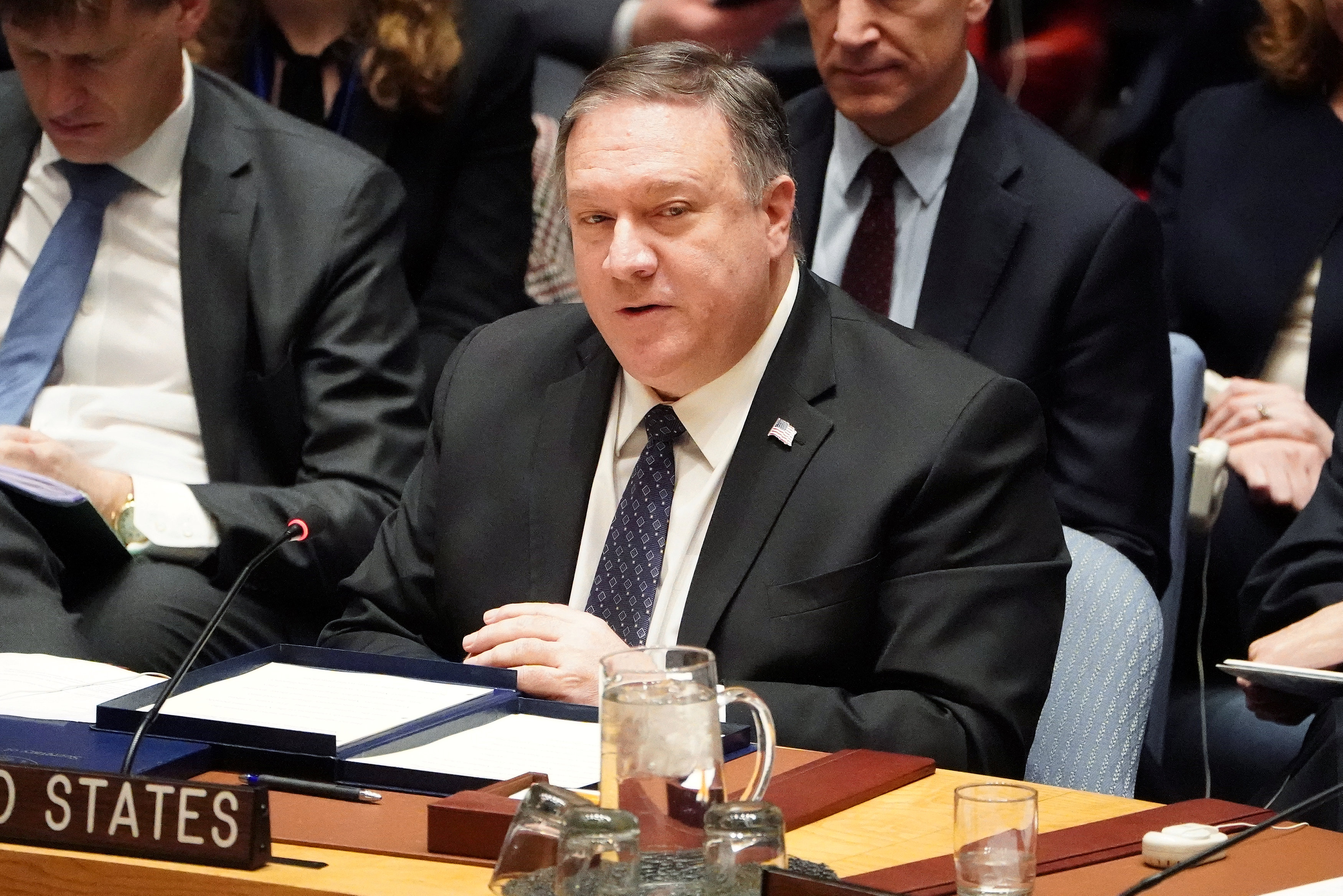 Pompeo al chavismo: No pongan a prueba a Estados Unidos (Videos)