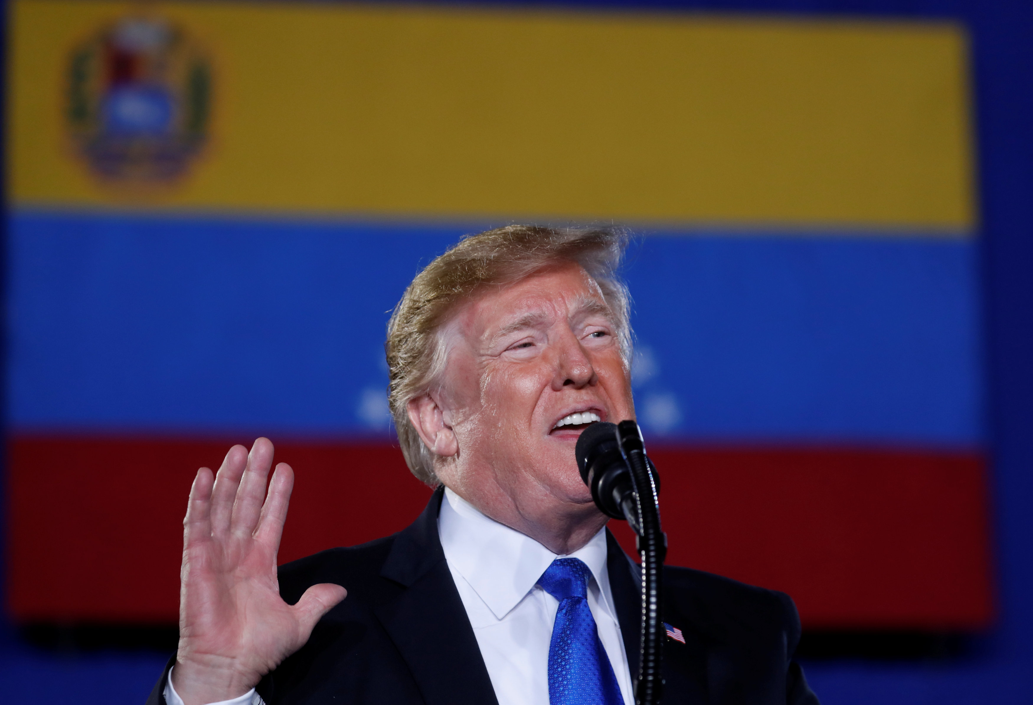 Trump confirma contactos “a muy alto nivel” con representantes de Venezuela (VIDEO)
