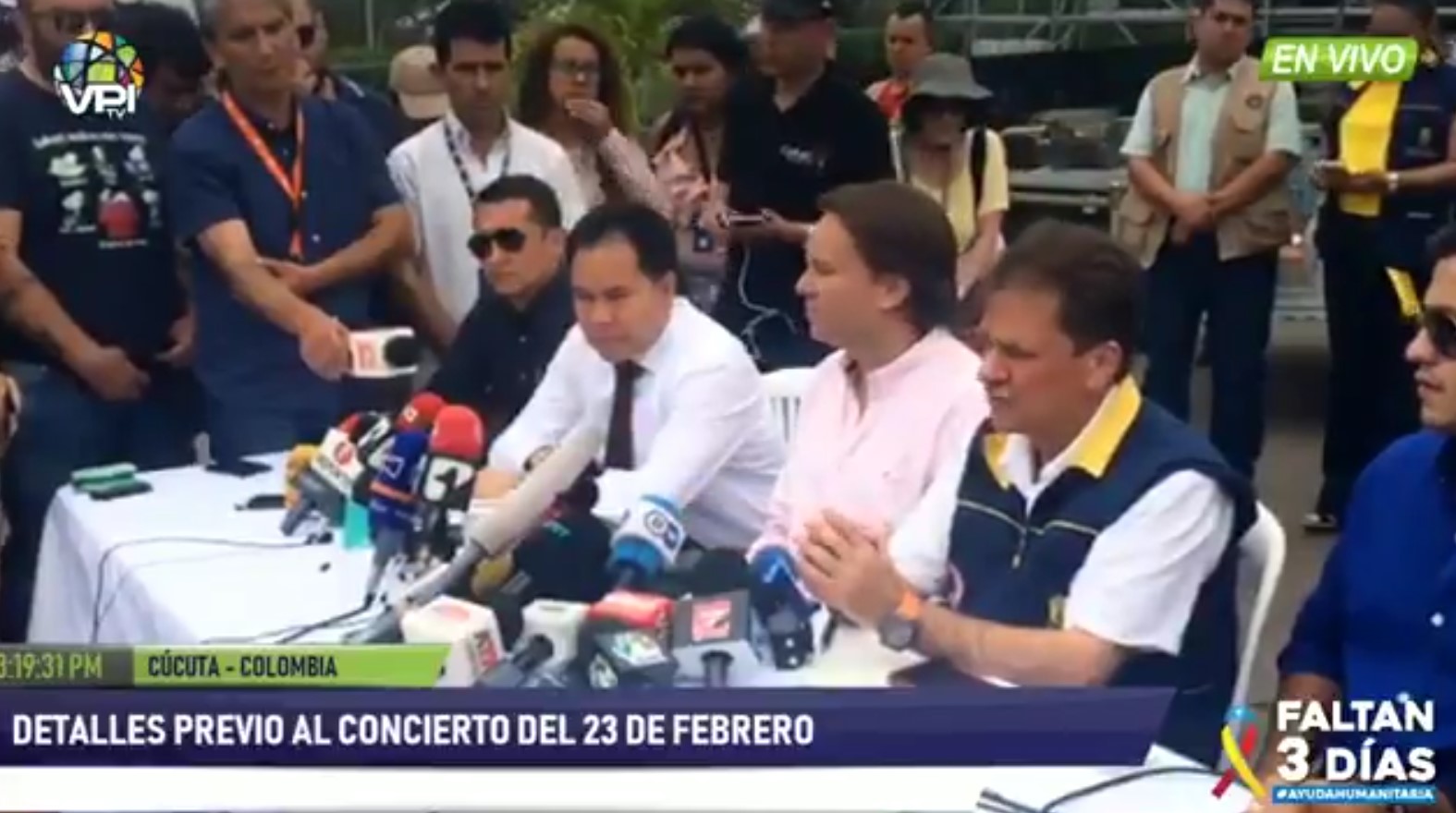 Autoridades de Colombia brindan detalles sobre los preparativos del Venezuela Aid Live (VIDEO)