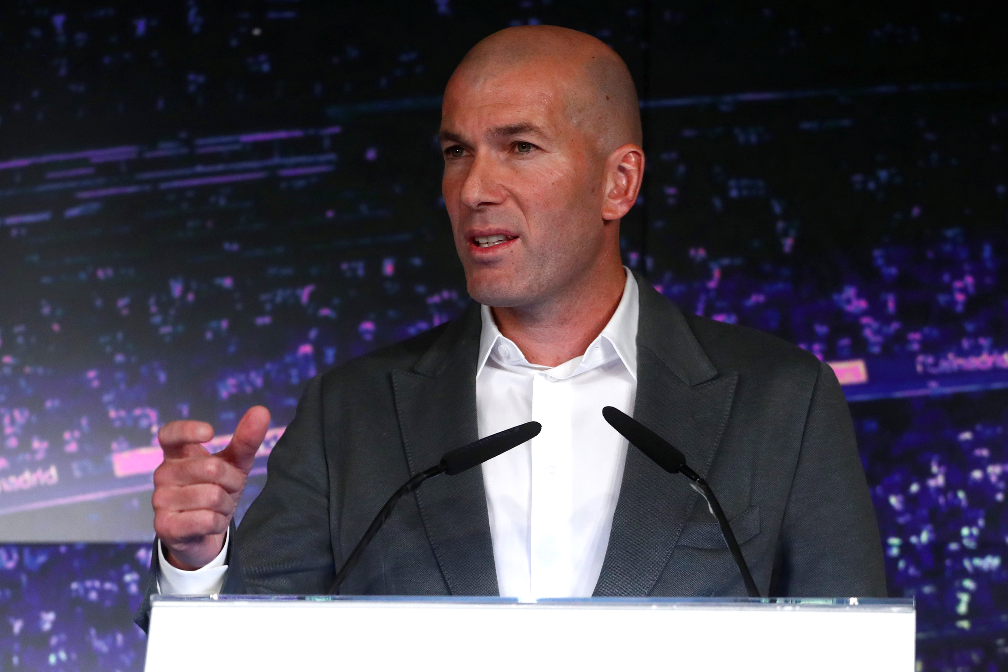 Zidane responde con todo a los críticos del Real Madrid
