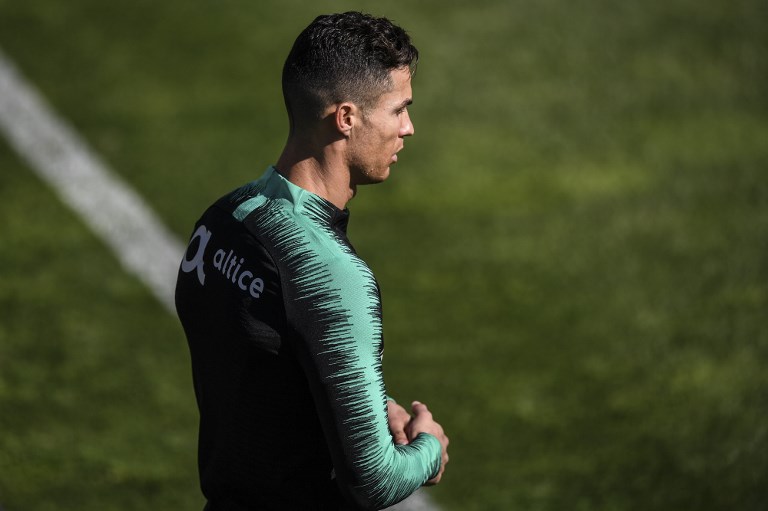 Ronaldo vuelve a entrenar con Portugal nueve meses después