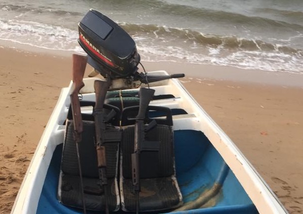 Agarraron a tres piratas del Lago de Maracaibo (fotos)
