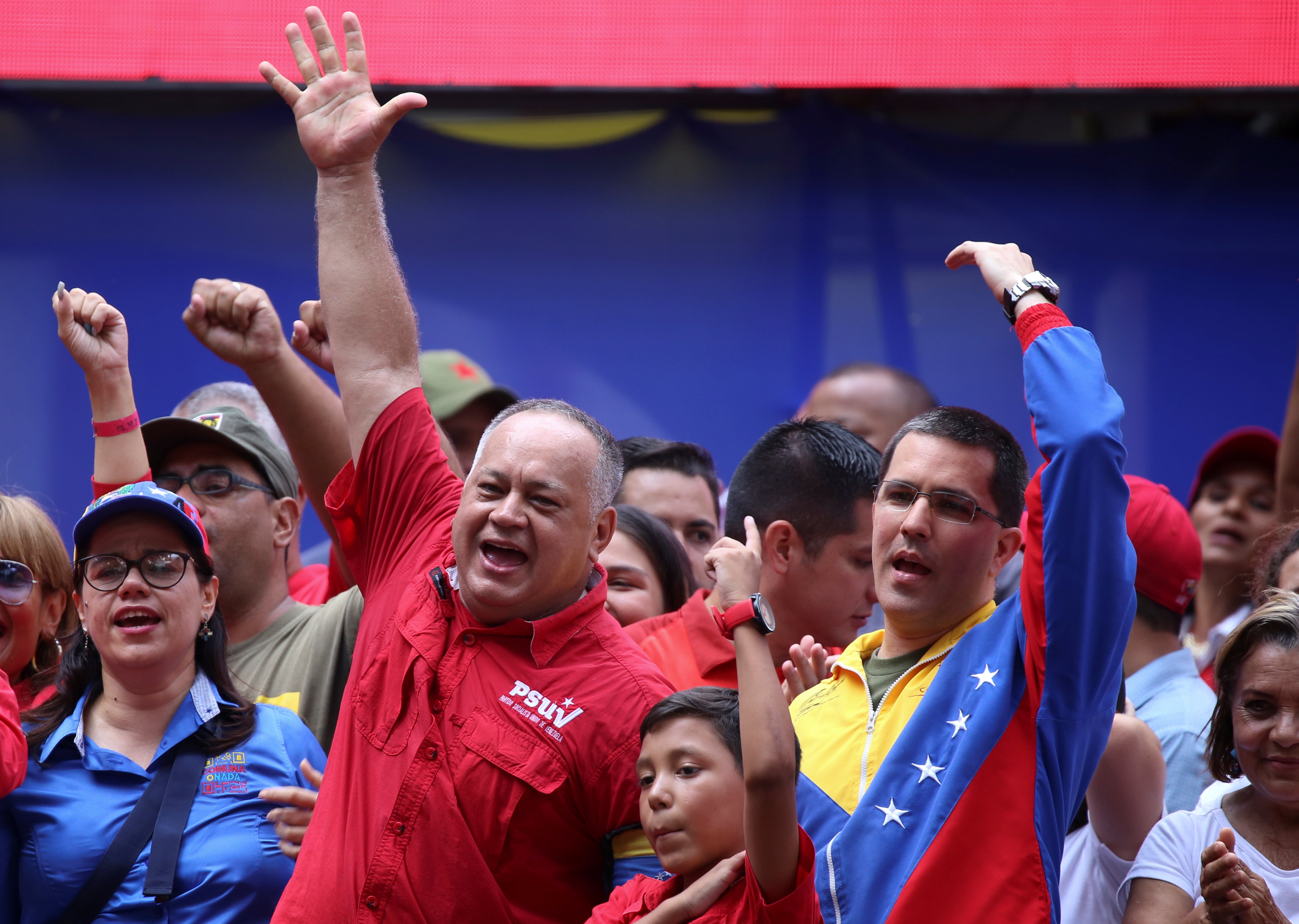 Diosdado convoca contramarcha desde Longaray hasta el centro de Caracas este #1May