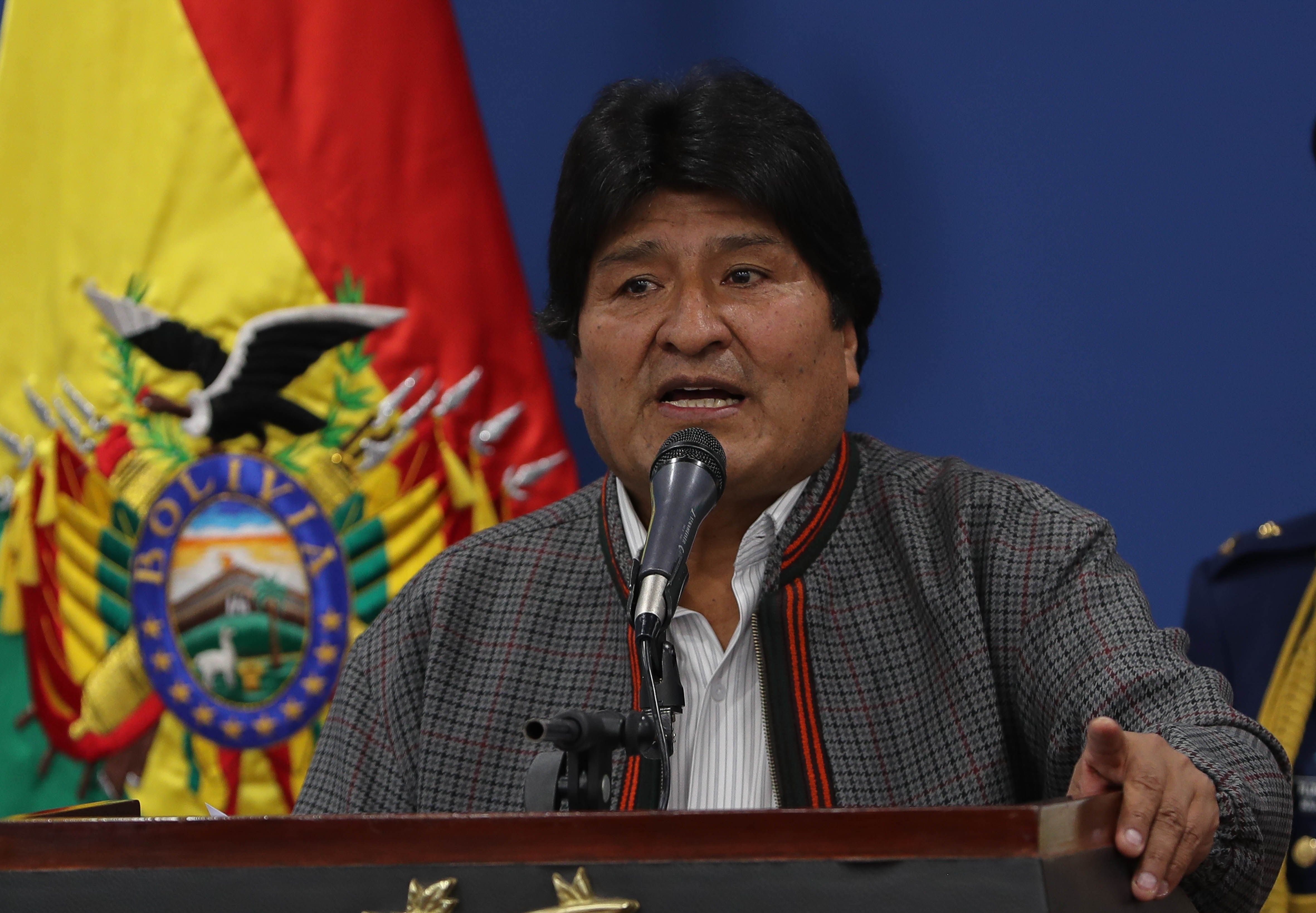El órgano electoral de Bolivia investiga una posible falta de Evo Morales