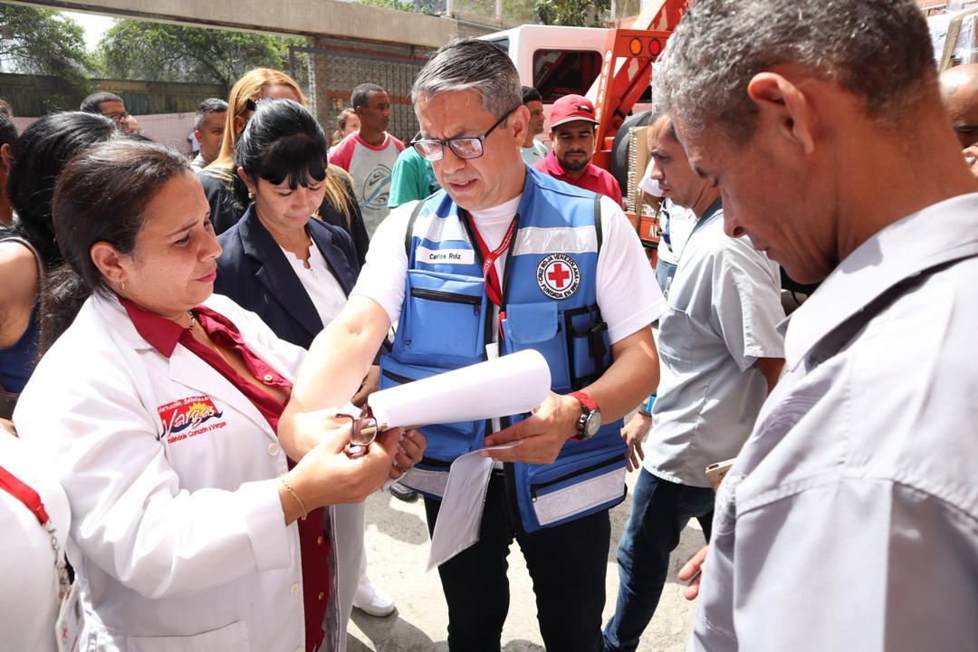La Cruz Roja Venezolana continúa distribución de ayuda humanitaria (Fotos)