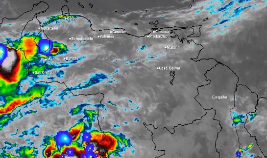 El estado del tiempo en Venezuela este martes #14May, según Inameh