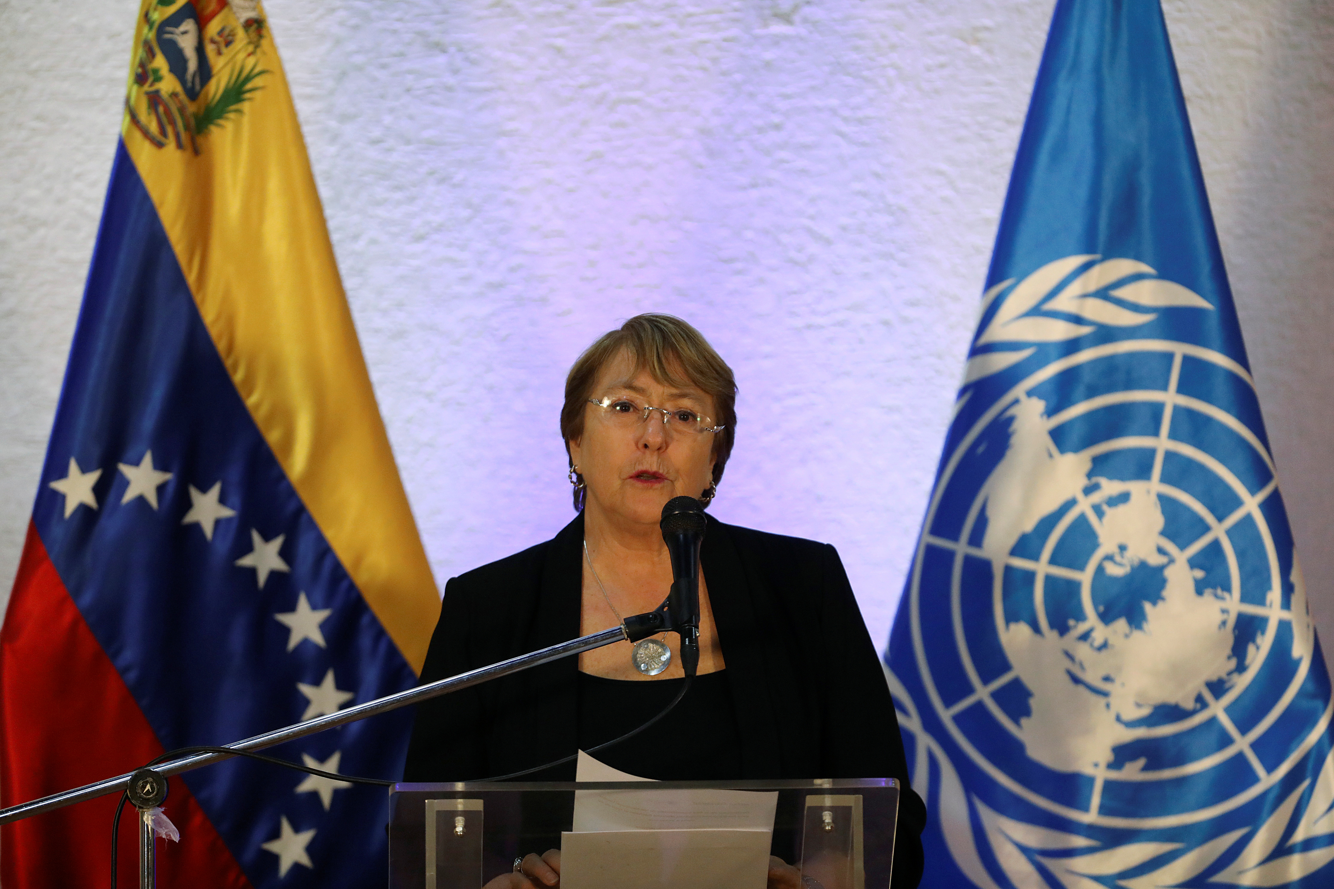 Bachelet denuncia que hay un patrón de detenciones arbitrarias, torturas y desapariciones forzadas en Venezuela