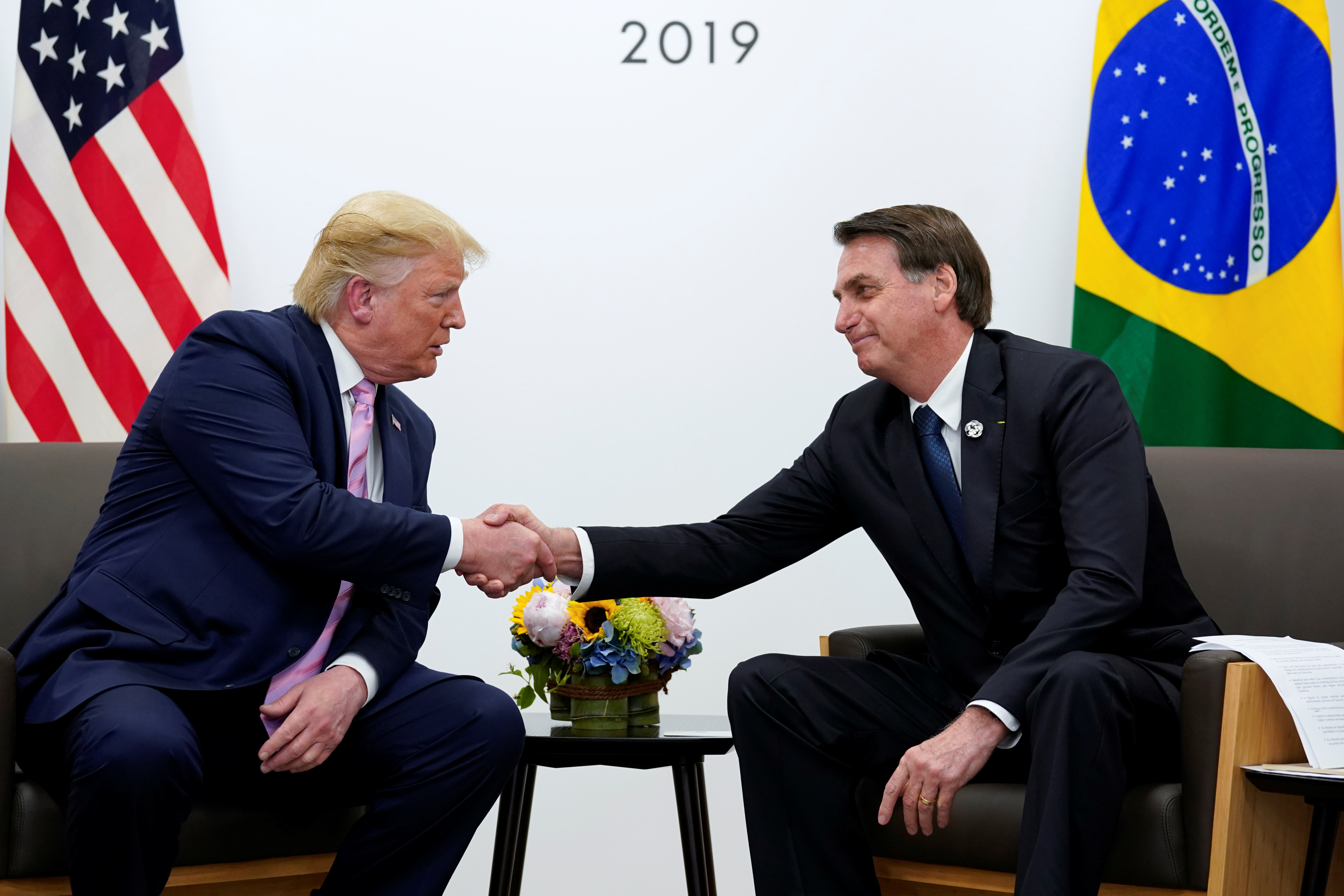 Bolsonaro y Trump trataron medidas para cortar todo apoyo financiero a Maduro