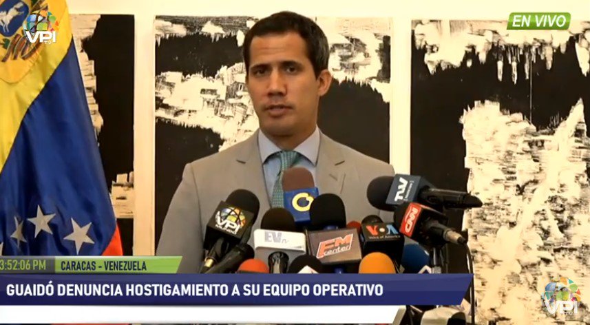 “La persecución es la única respuesta del régimen”, afirma Guaidó tras amedrentamiento