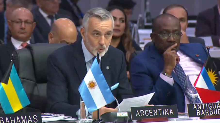 Representante de Argentina en la OEA: Maduro es una amenaza para la región y el mundo