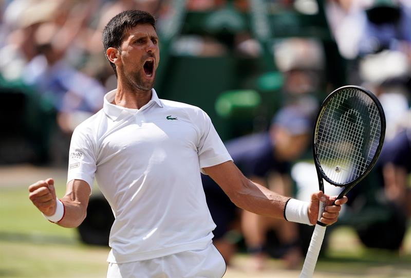 Djokovic vence a Bautista y disputará su sexta final en Wimbledon