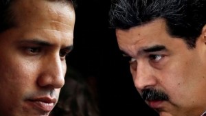 Guaidó reveló cuándo fue la única vez que estuvo cara a cara con Maduro (Video)