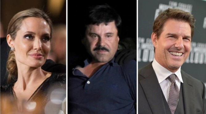 “El Chapo” Guzmán quería a Tom Cruise y a Angelina Jolie para protagonizar su película
